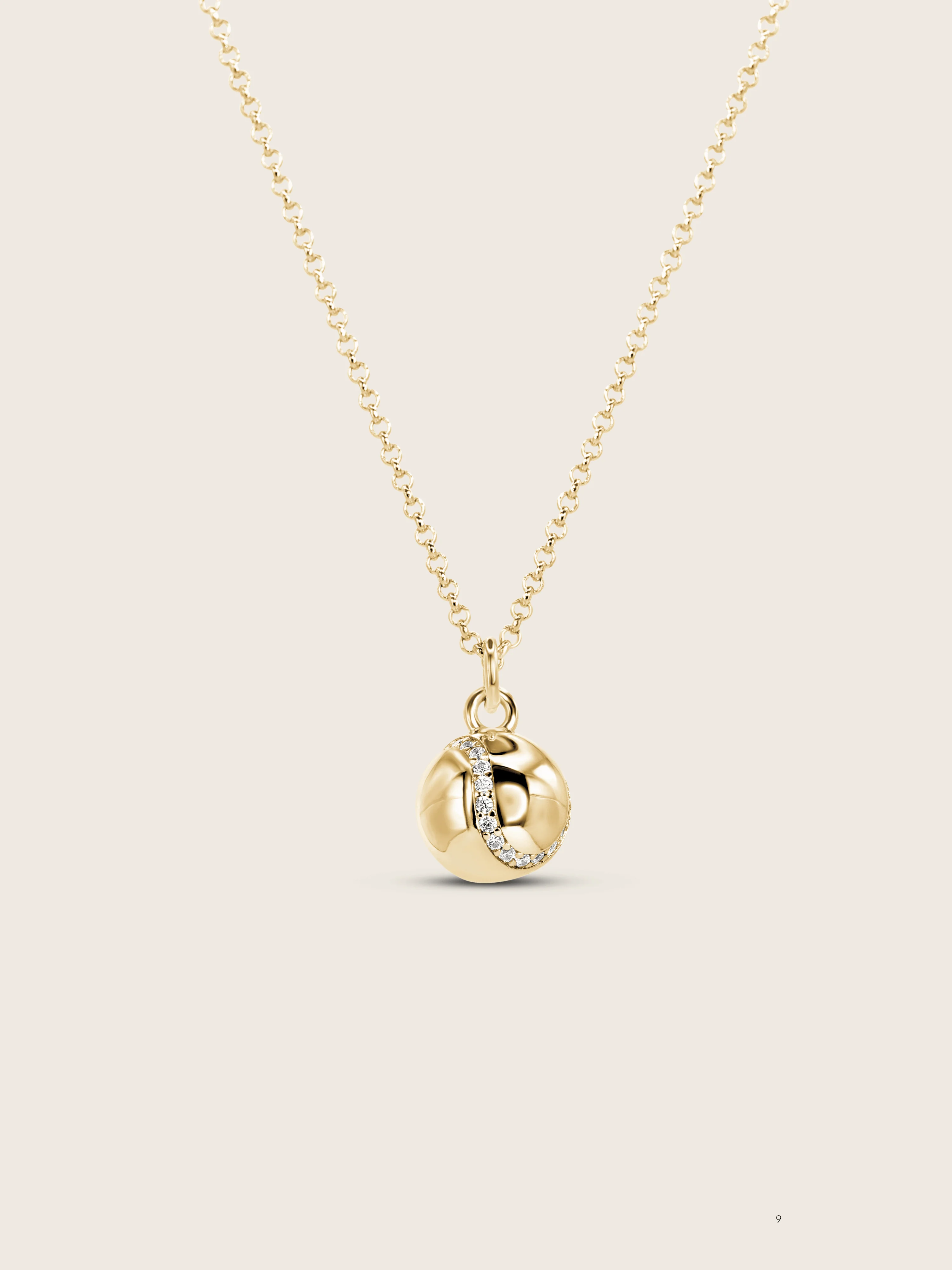 Court Necklace Semi-Pavé - Image 2