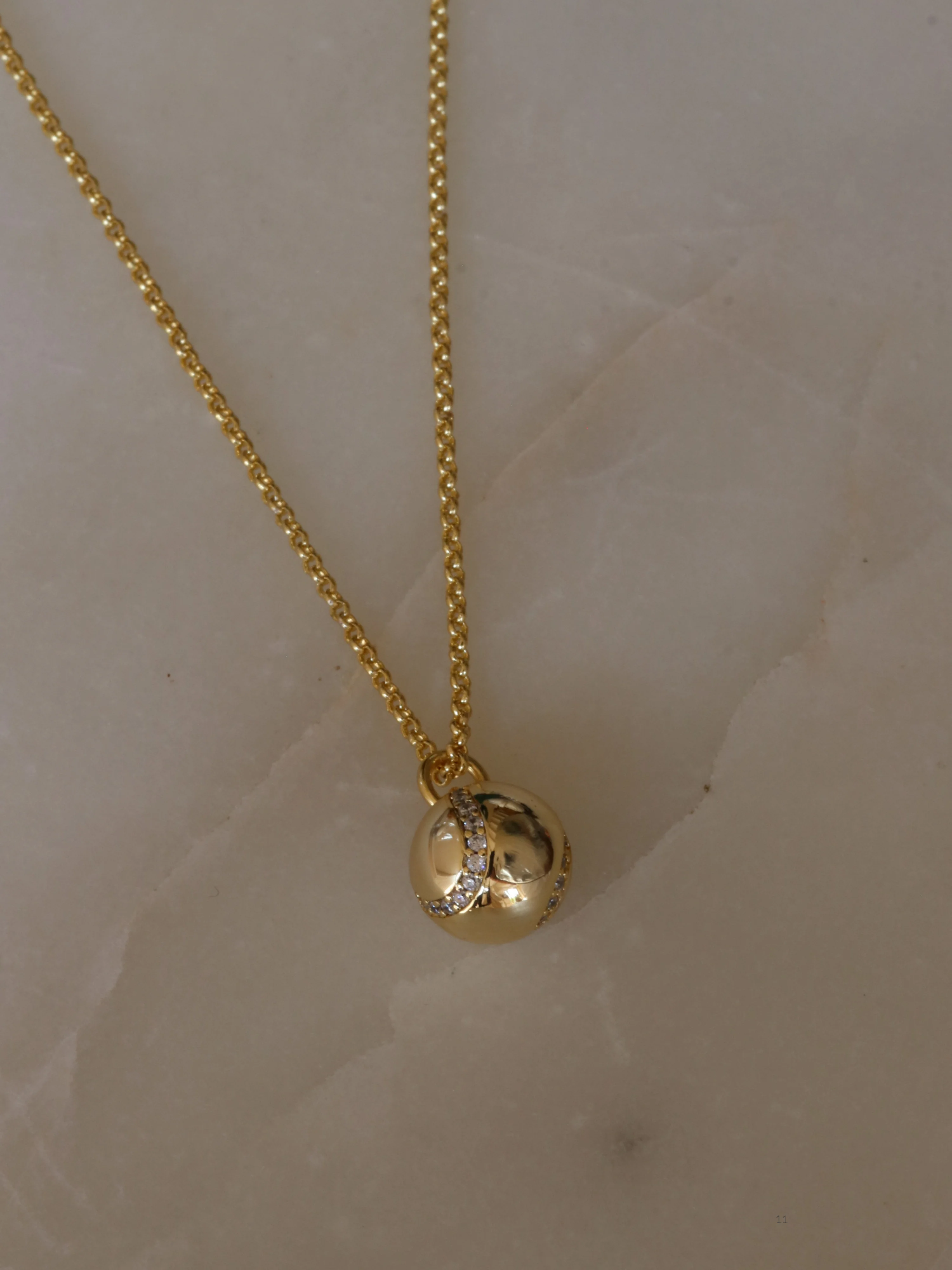Court Necklace Semi-Pavé - Image 4