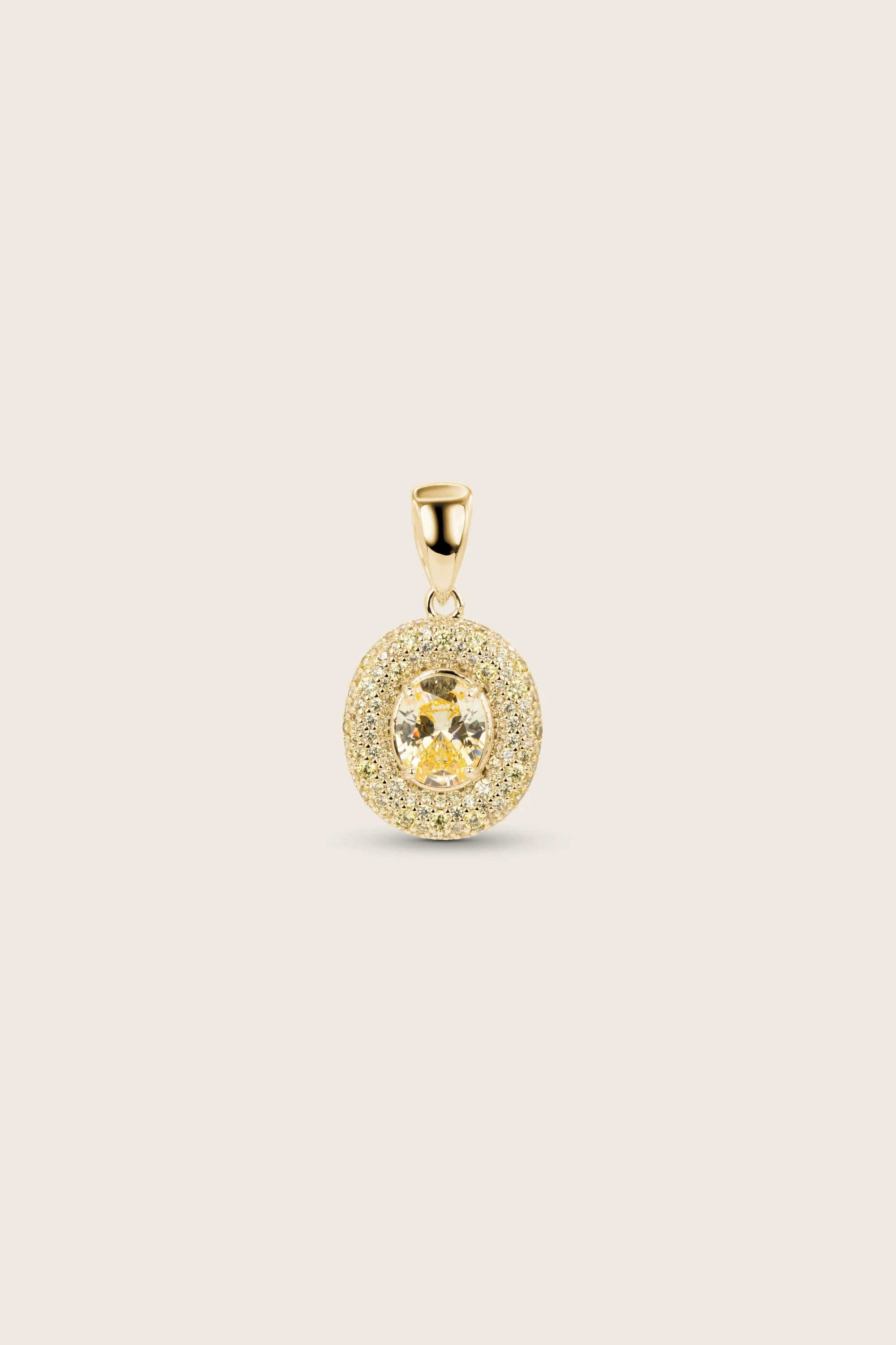 Desirée Oval Charm - Lemon Drop - Image 2