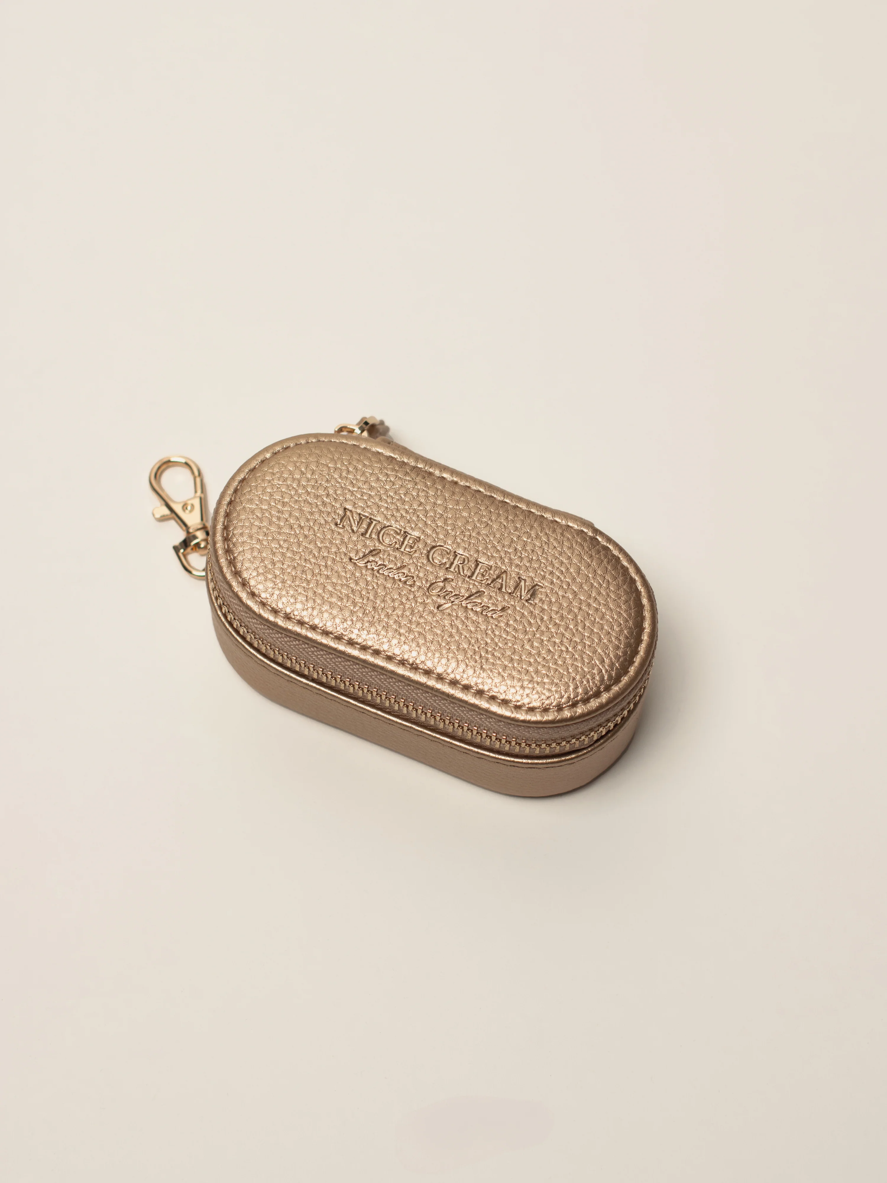 Small Jewellery Case - Champagne